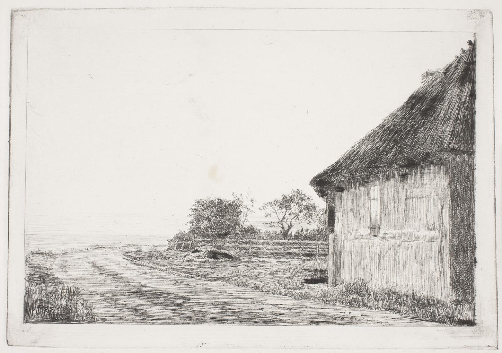 Carl Bloch, Huset og haven ved havet