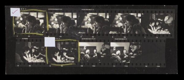 Hardy, Bert, Contact sheet - Chelsea