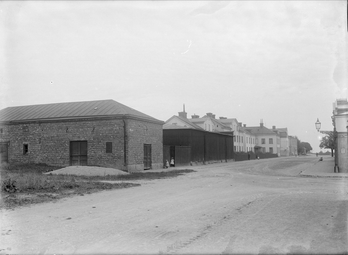 Alfred Dahlgren, Väderkvarnsgatan - S:t Persgatan, Kvarngärdet, Uppsala år 1908