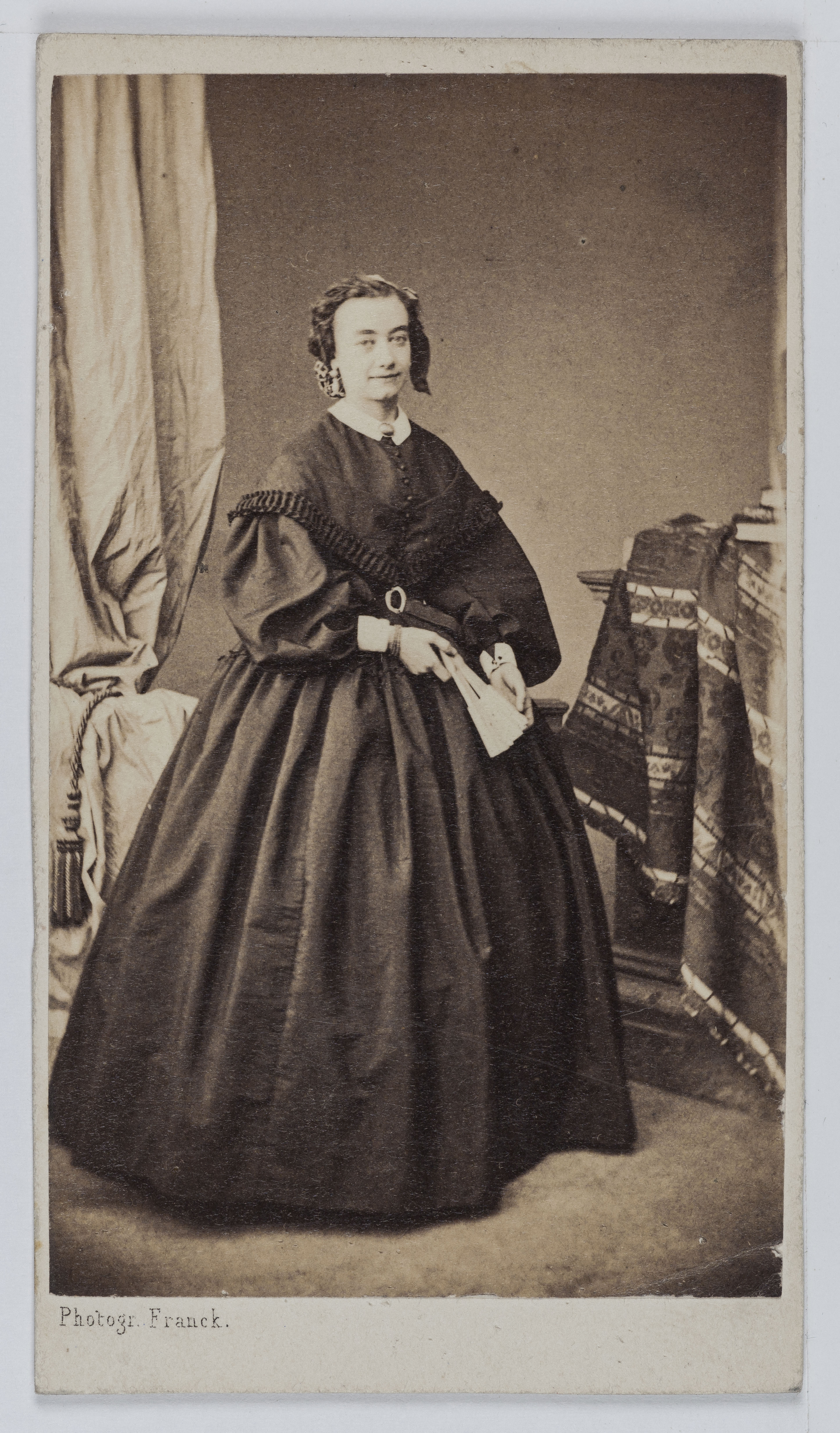 Franck, Portrait de Mademoiselle Prost, actrice et chanteuse à l'Opéra Comique.