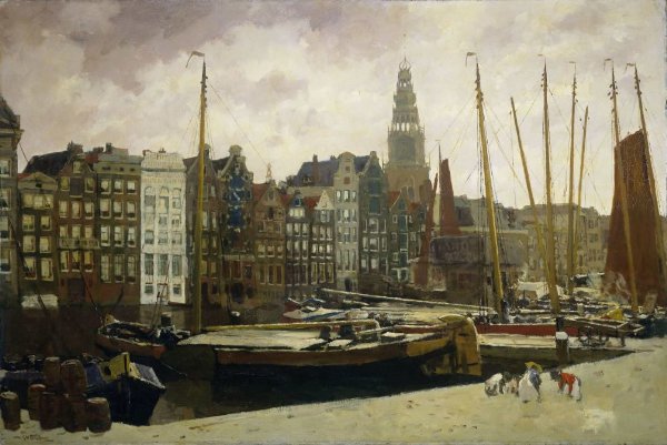 George Hendrik Breitner, Het Damrak in Amsterdam