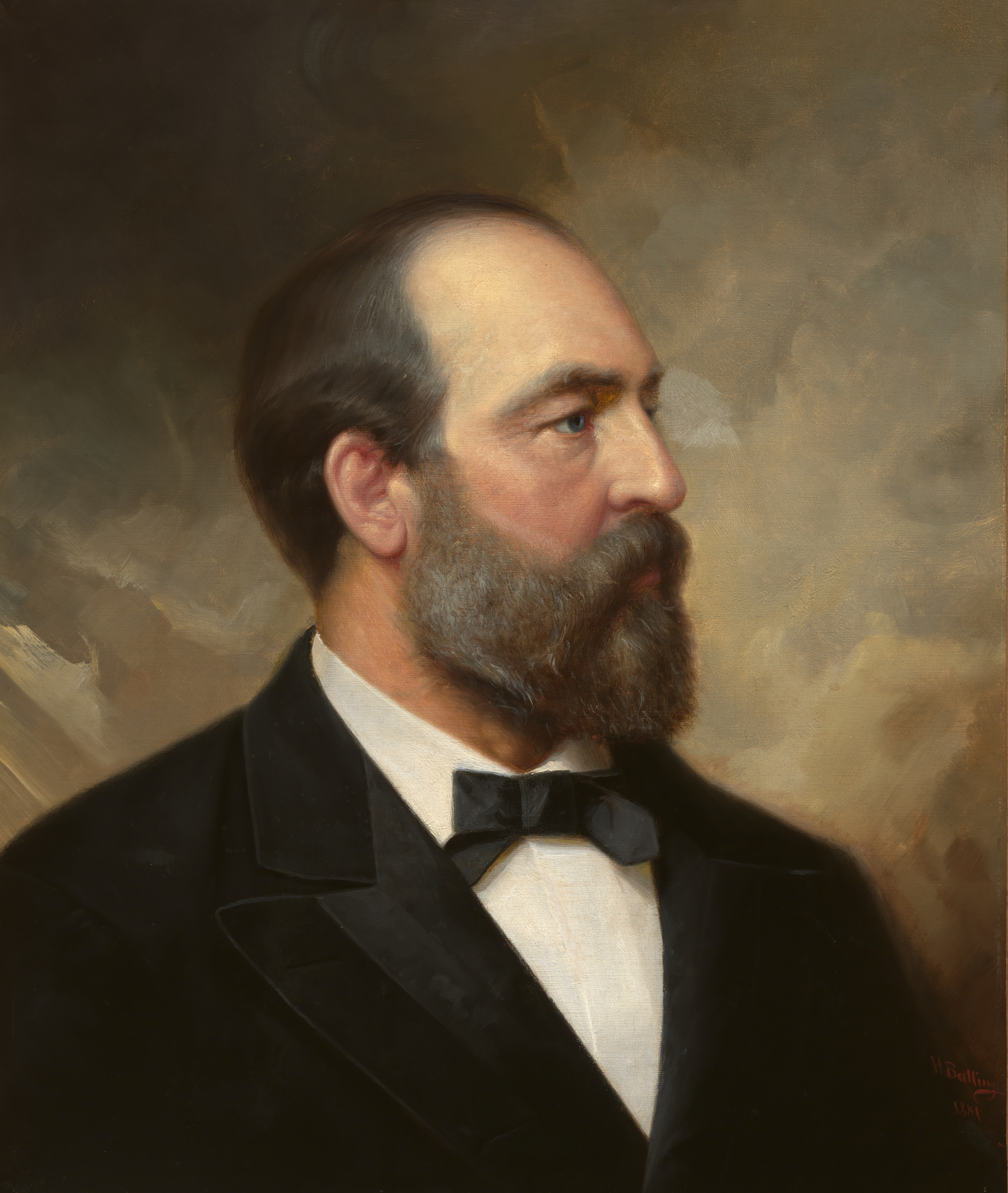 Ole Peter Hansen Balling, James Garfield