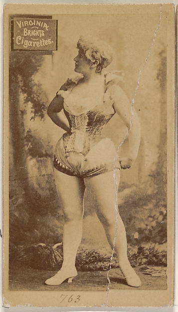 Allen & Ginter, Card 763, from the Actors and Actresses series (N45, Type 2) for Virginia Brights Cigarettes