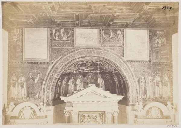 Parker, John Henry, Mosaics - Oratory of S. Venantius in the Baptistery of S. John in Fonte, near the Lateran, A.D. 639-642