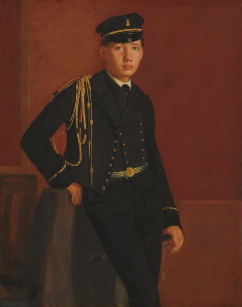 Edgar Degas, Achille De Gas in the Uniform of a Cadet