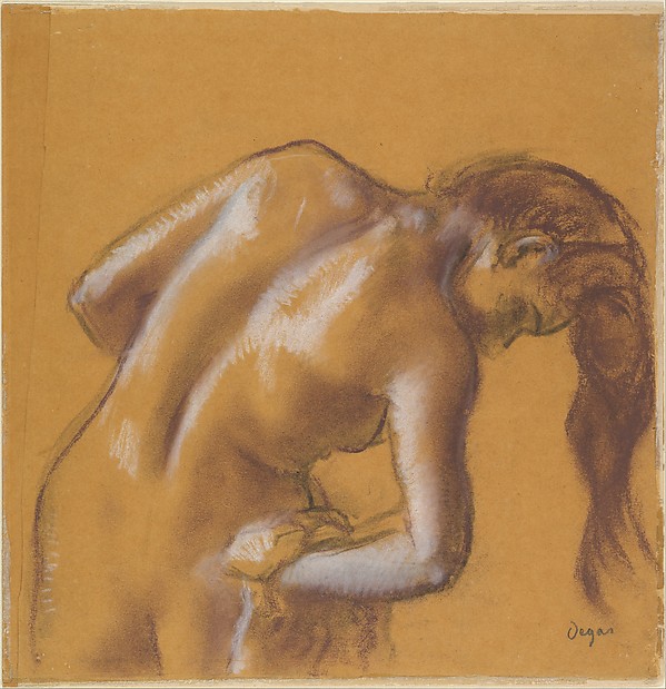 Edgar Degas, Bather Drying Herself