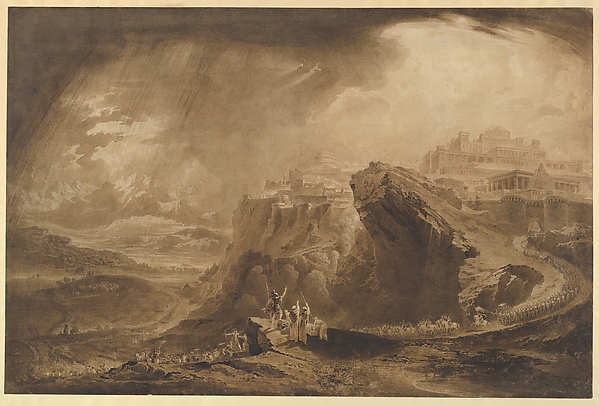 John Martin, Joshua Commanding the Sun to Stand Still Upon Gibeon (Joshua: 10: 12–14)
