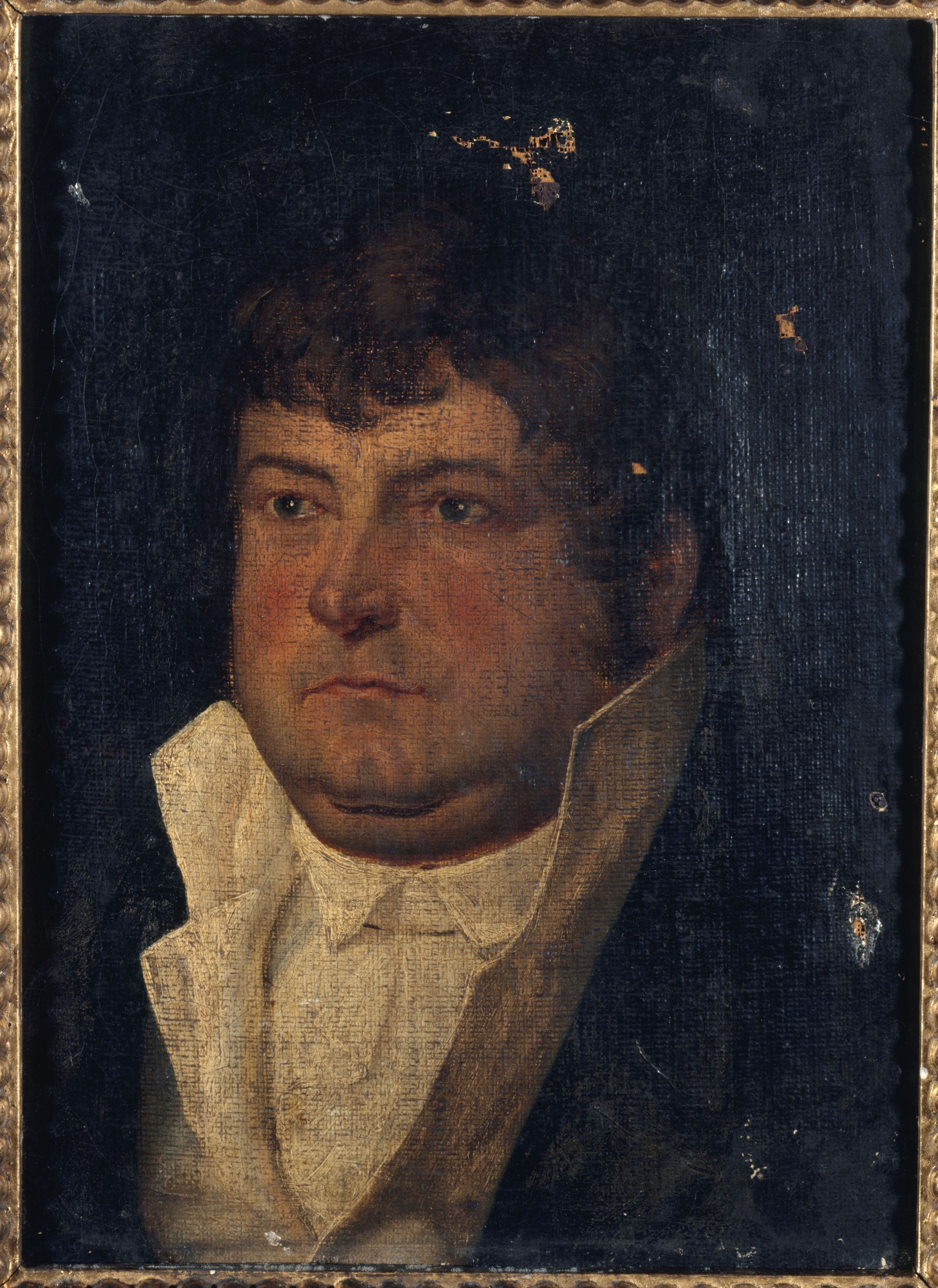 Anonyme, Portrait présumé de Georges Cadoudal (1771-1804), chef chouan et conspirateur.