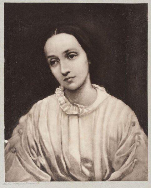 unknown, Julia Margaret Cameron portrait painted by G. F. Watts