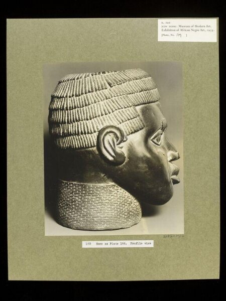 Walker Evans, Head of a Youth, Benin