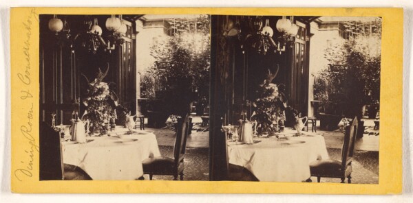 Unknown, [Dining Room & Conservatory]
