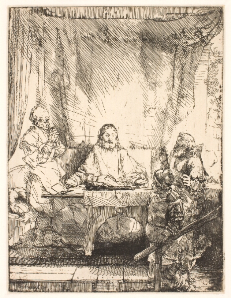 Rembrandt van Rijn, Kristus i Emmaus