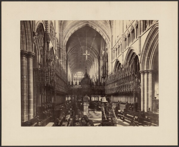 Francis Frith, Interior of Chester Cathedral