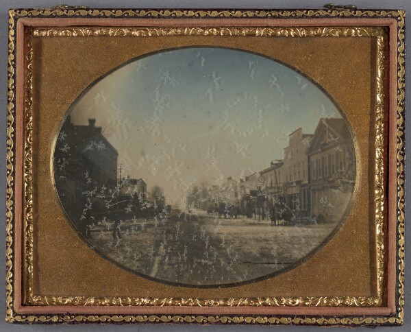 Unknown, [Street scene, possibly at St. Louis, Missouri]