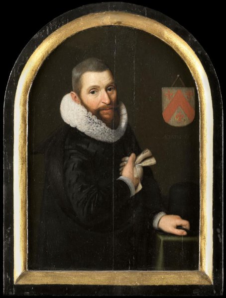 Cornelis Engelsz, Portrait of Johan Gerritsz van Schoterbosch  (c. 1564-1654)