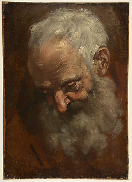 Giacomo Cavedone, Head of a Bearded Man (Nicodemus)