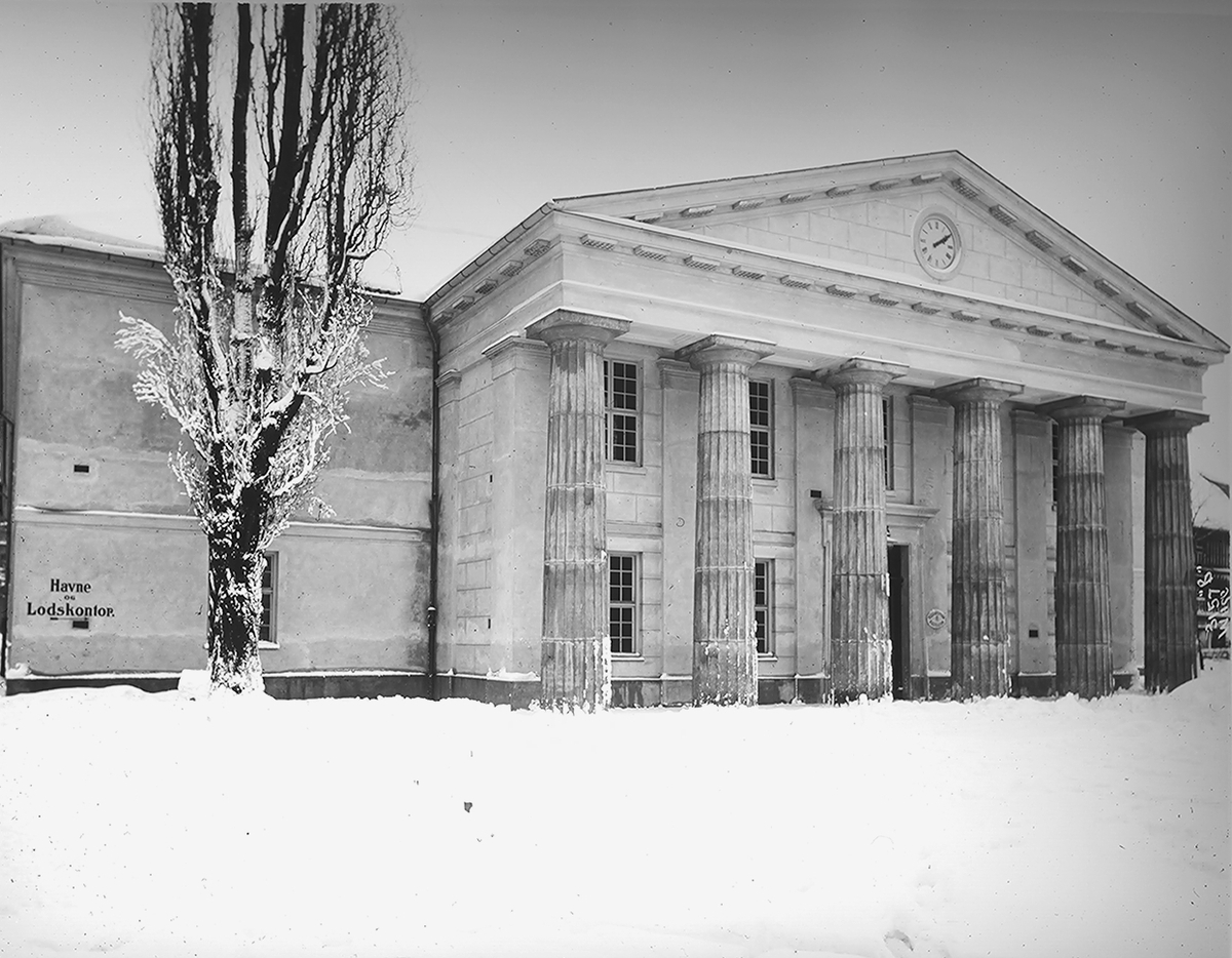 Anders Beer Wilse, Prot: Børsen Utvendig facade