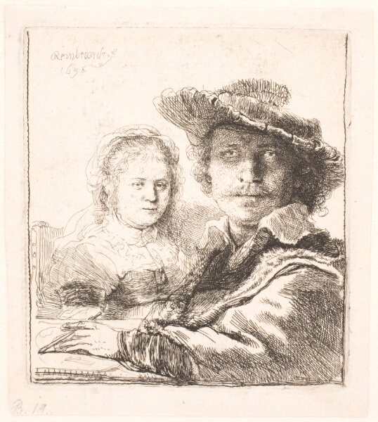 Rembrandt van Rijn, Rembrandt og Saskia
