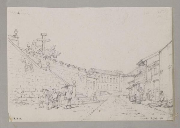 George Chinnery, Mr. Baretto's House, Macao