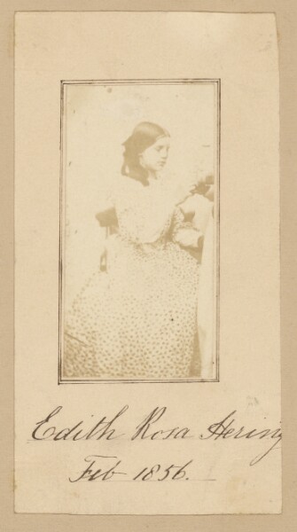 Unknown, [Portrait of Edith Rosa Hering]