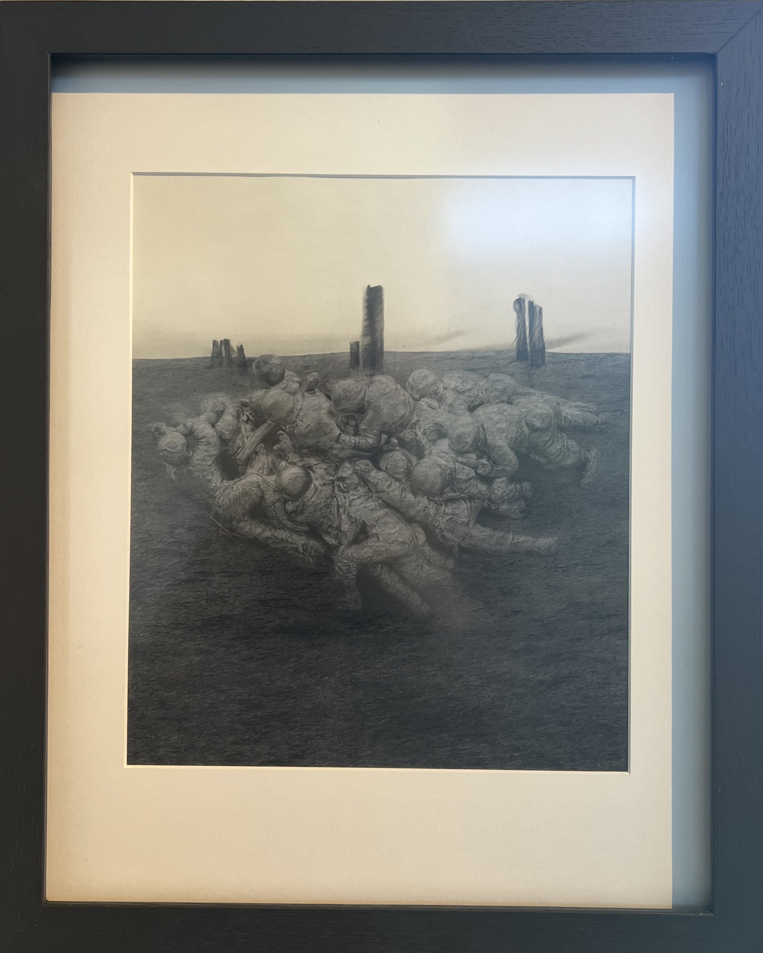 Unknown artist, Grafik o.T. (13): Zyklus "Soldatenspiele" (Adolf Buchleiter)