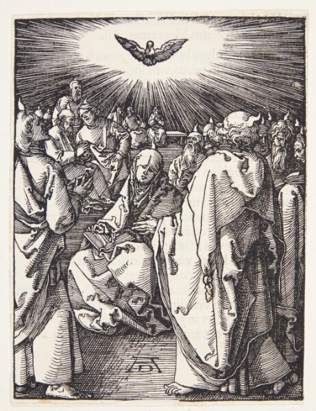 Albrecht Dürer, Helligånden viser sig på pinsedag