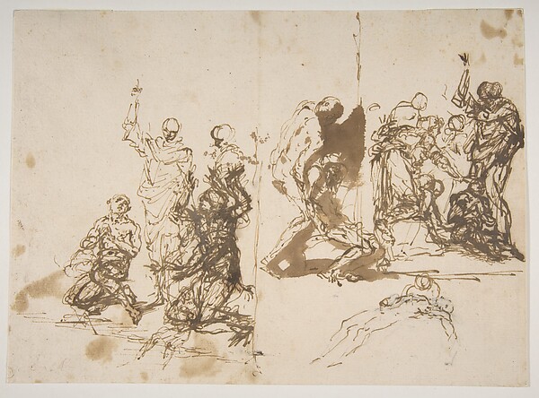 Salvator Rosa, The Raising of Lazarus