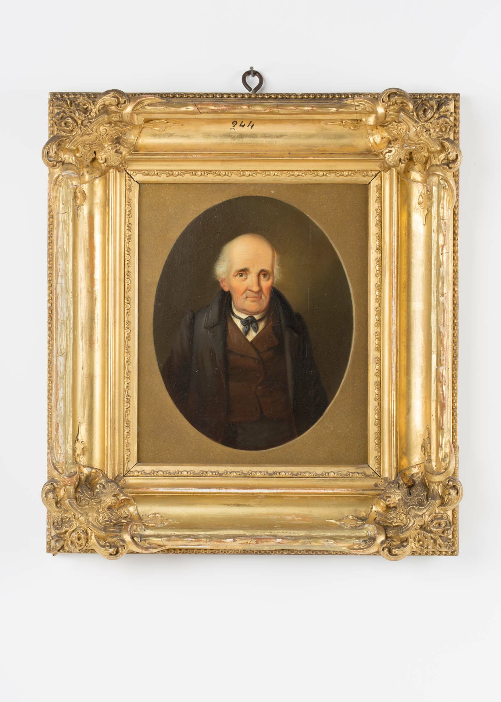 Unknown artist, Ölgemälde "Johann Dilger", Furtwangen, um 1860