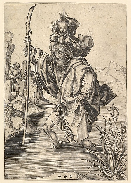 Martin Schongauer, St. Christopher