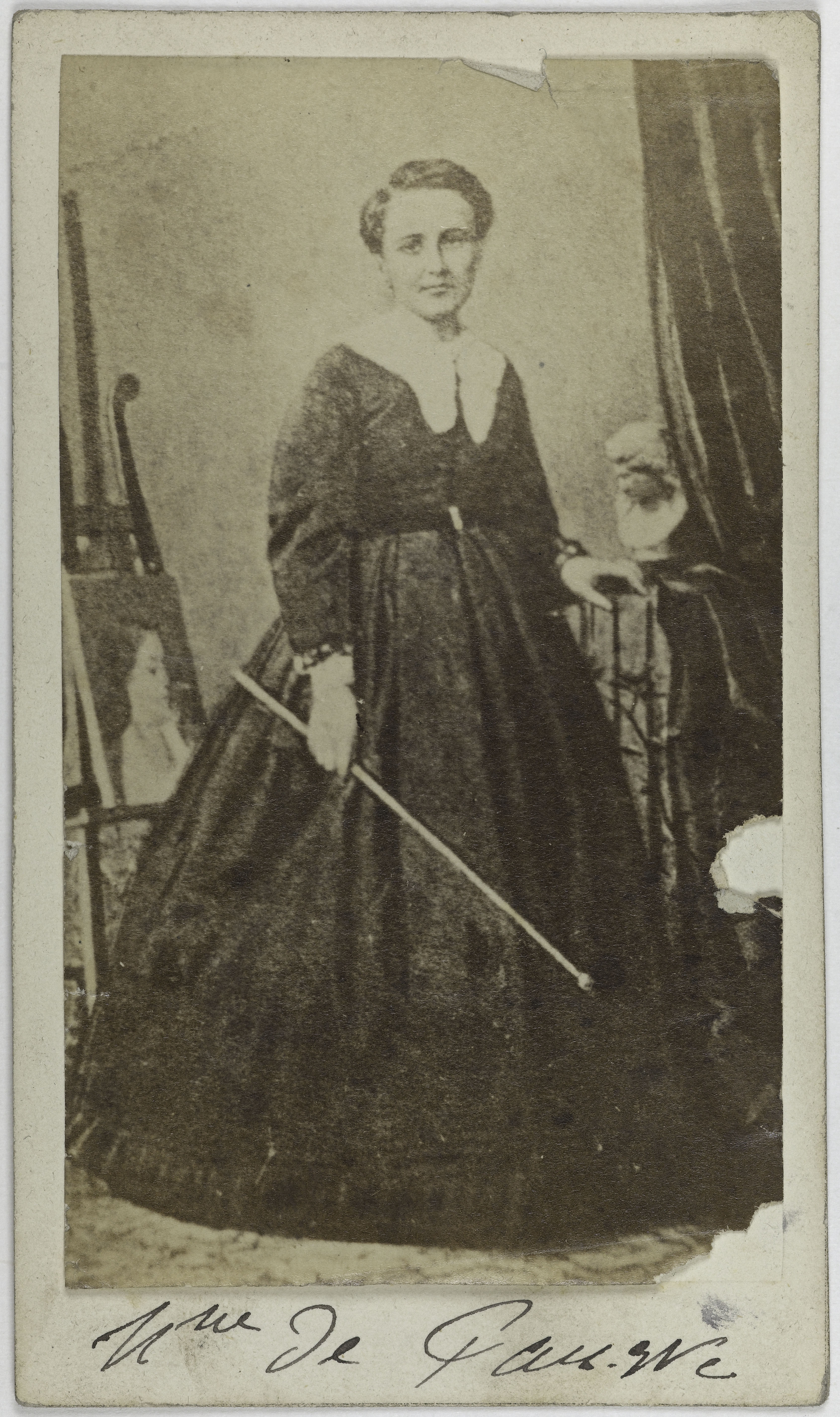 Anonyme, Portrait Mme de Pauwe ?, (peintre, victime du docteur de la Pommeraye empoisonneur)