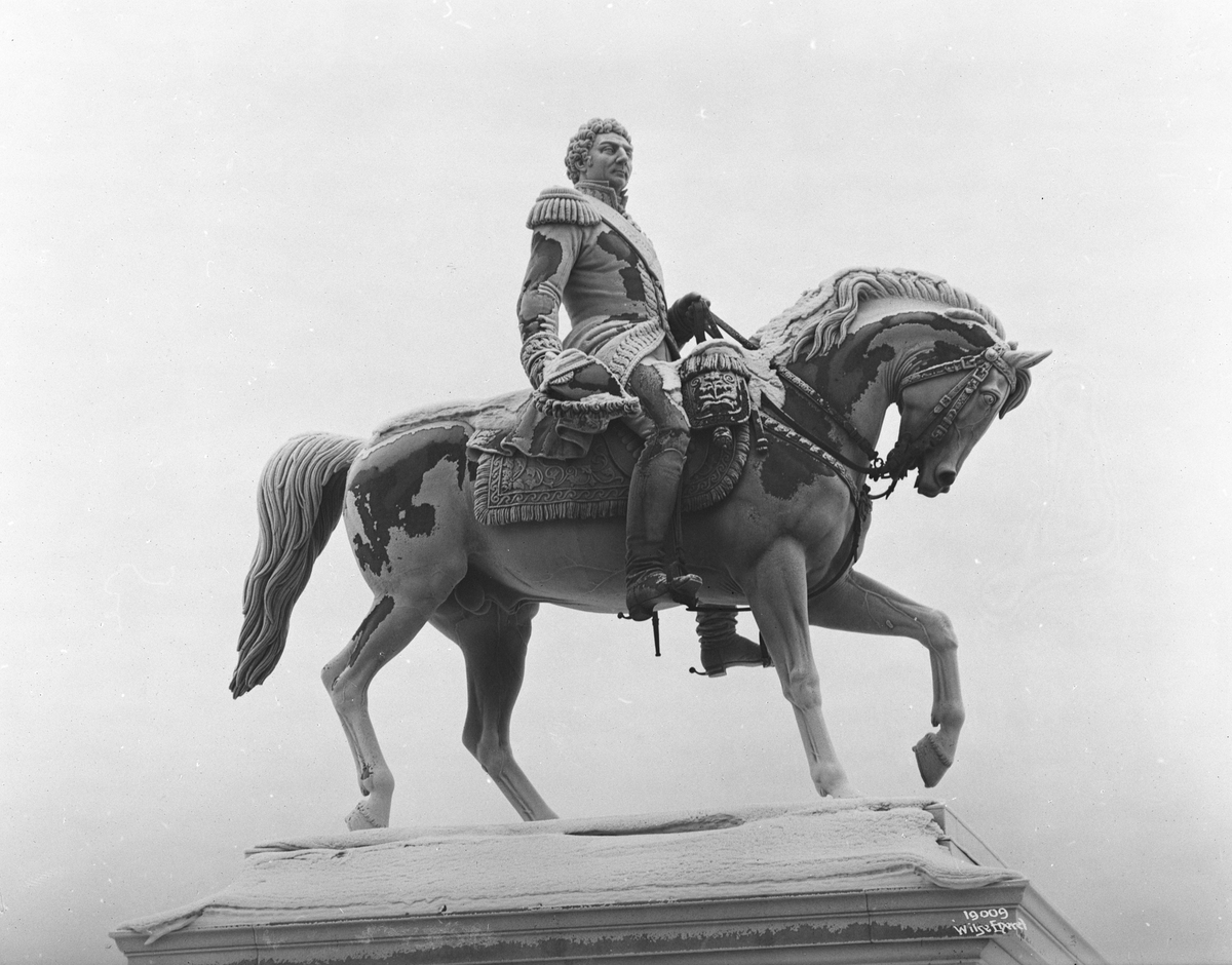 Anders Beer Wilse, Prot: Våre Monumenter Karl Johan