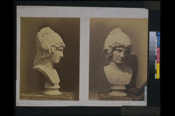 Fenton, Roger, View of a bust of Atys