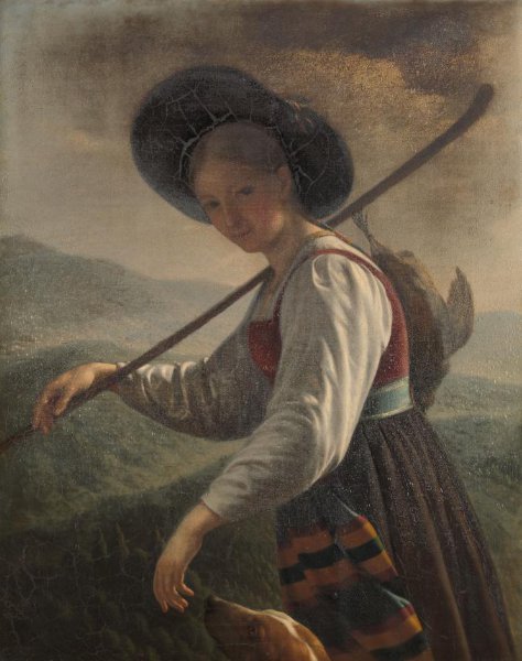 Cornelis Cels, Swiss Peasant Woman