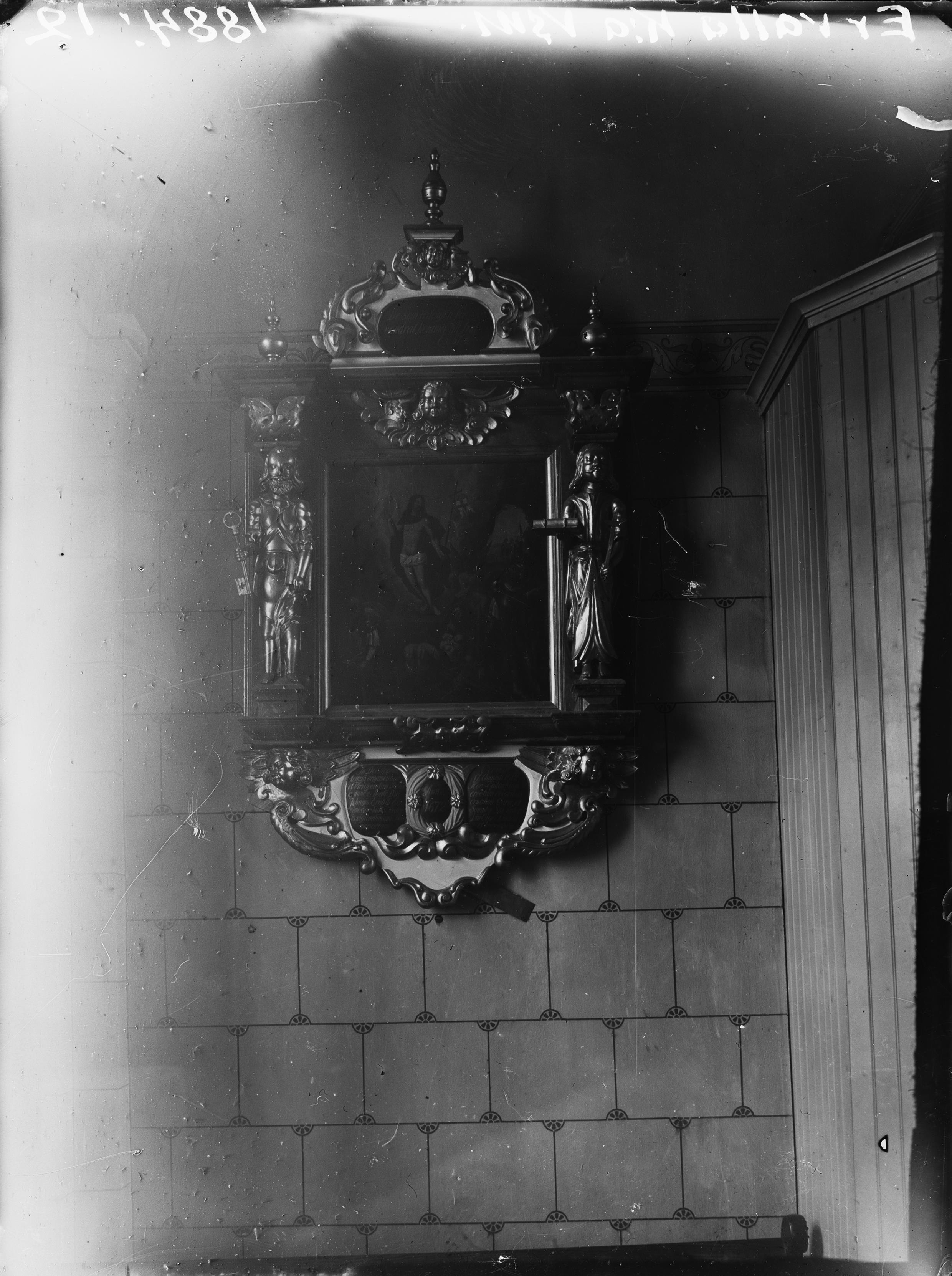 Bertil Waldén, Ervalla kyrka