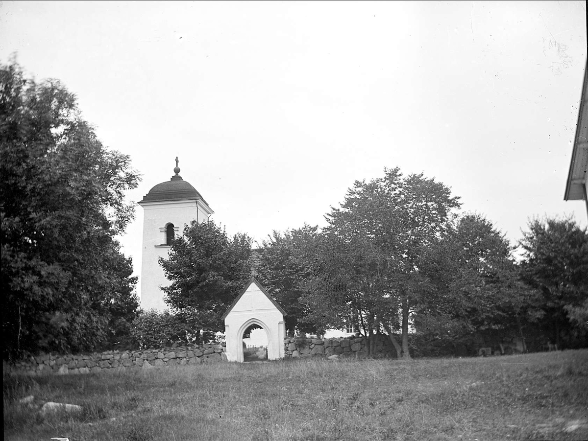 August Fredrik Schagerström, Vassunda kyrka, Vassunda socken, Uppland augusti 1920