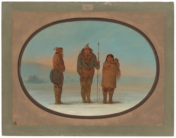 George Catlin, Three Esquimaux