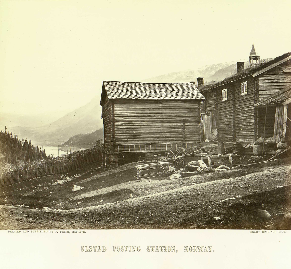 Henry Rosling, ELSTAD POSTING STATION, NORWAY.