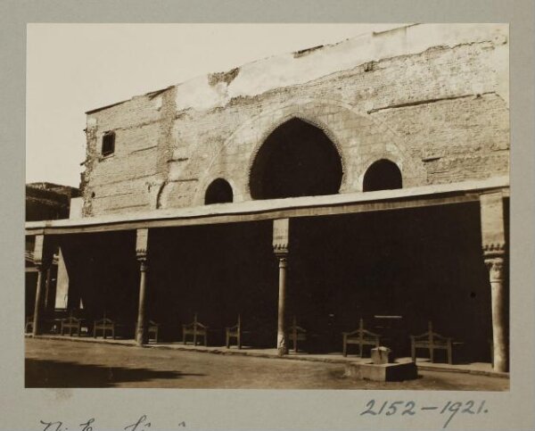 K.A.C. Creswell, Northeast iwan in the bimaristan (hospital) of the funerary complex of Mamluk Sultan al-Mansur Qalawun, Cairo
