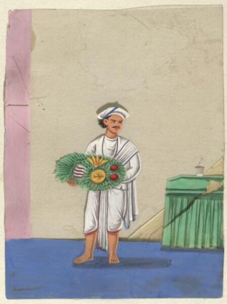 Unknown, One of seventeen paintings of occupations, especially domestic servants.