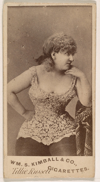 William S. Kimball & Company, Tillie Russell, from the Actresses series (N203) issued by Wm. S. Kimball & Co.