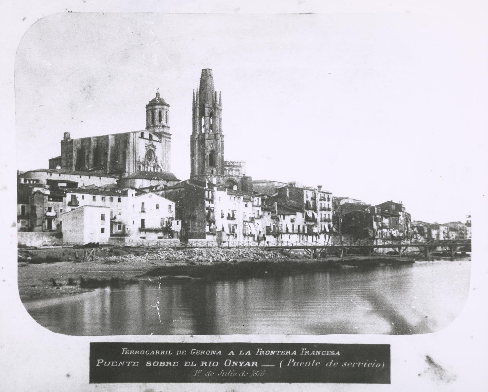 Desconegut, Bridge over the Rio Onyar- (Service Bridge)