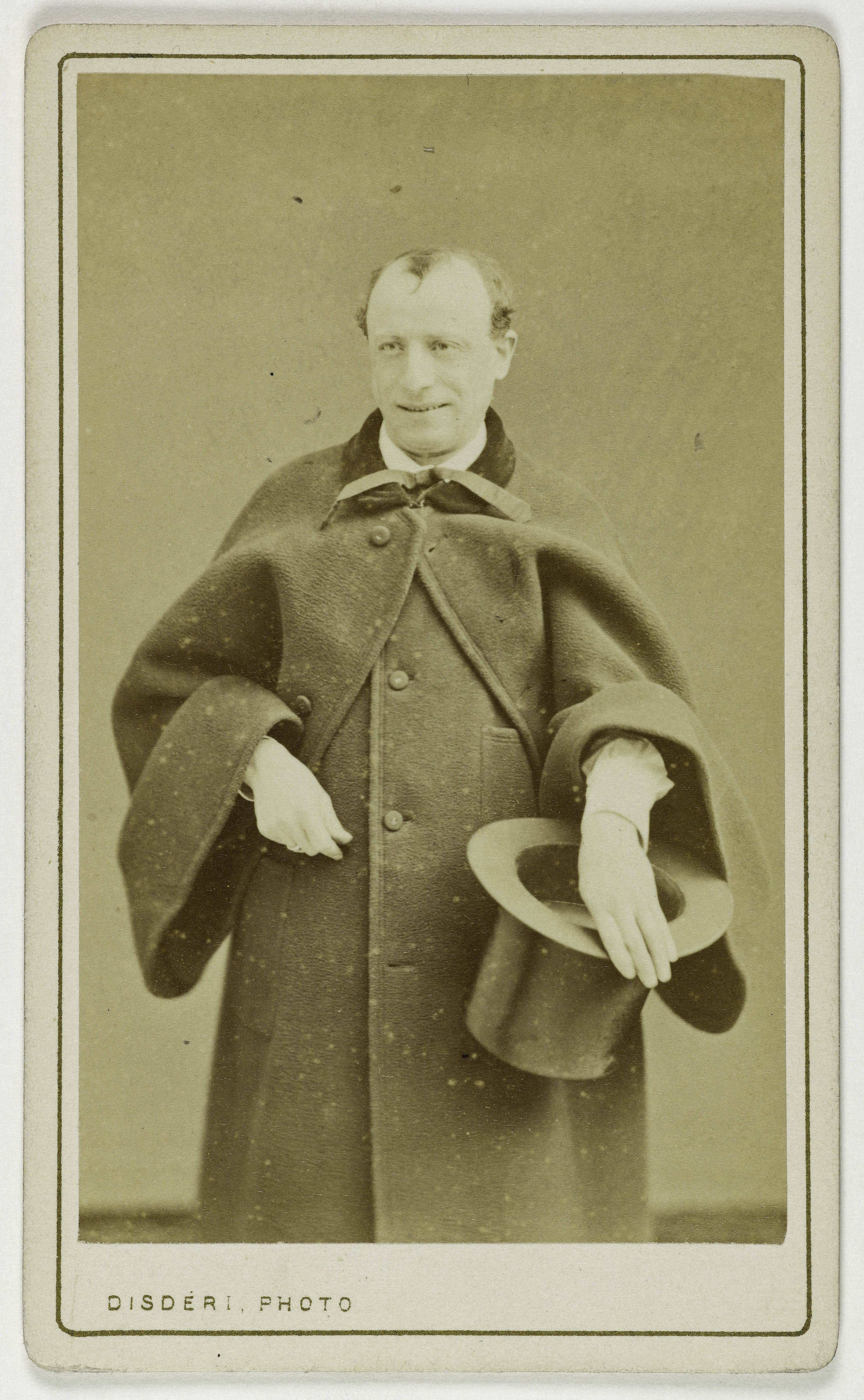 André-Adolphe-Eugène Disdéri, Portrait de Ed. Hamburger, acteur