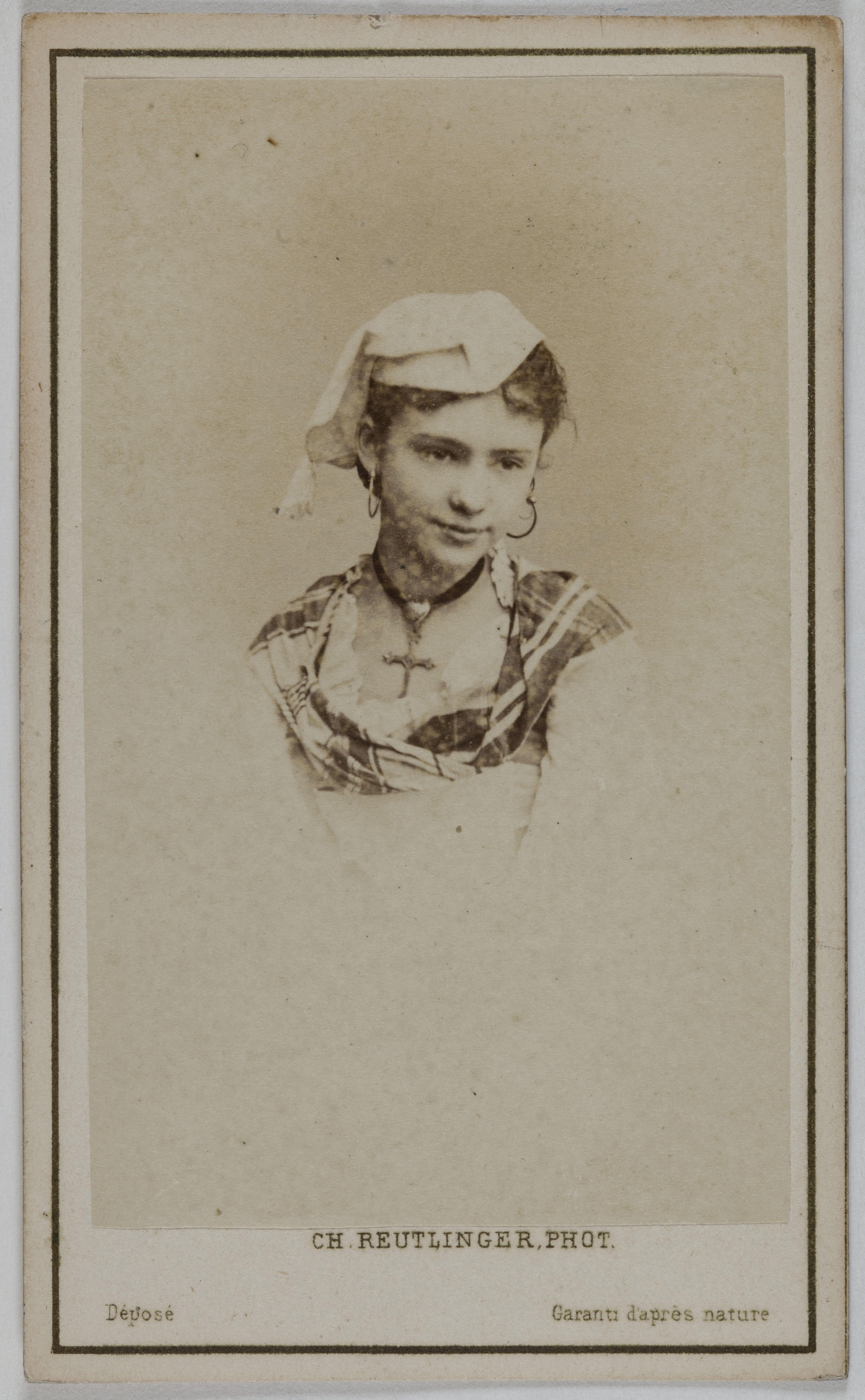 Charles Reutlinger, Portrait de Barhody (actrice)