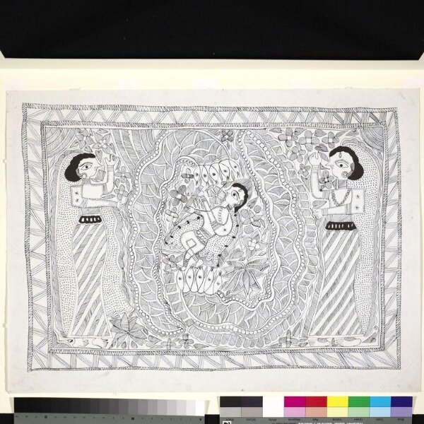 Unknown, Krishna on Kaliya