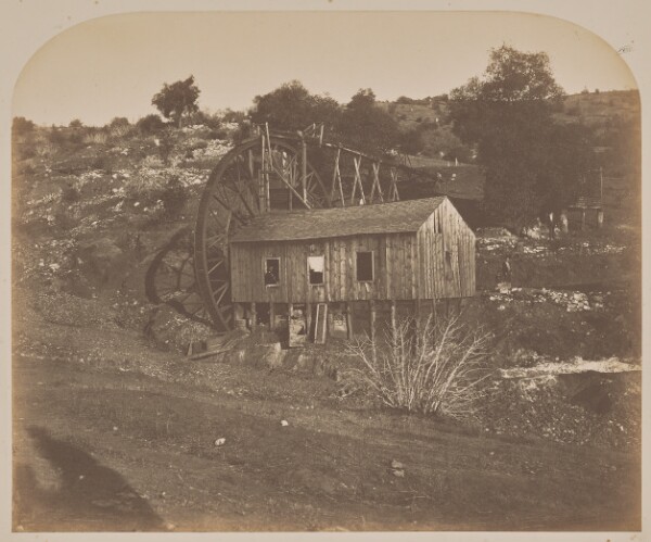 Carleton Watkins, [Mill on Mariposa Creek]