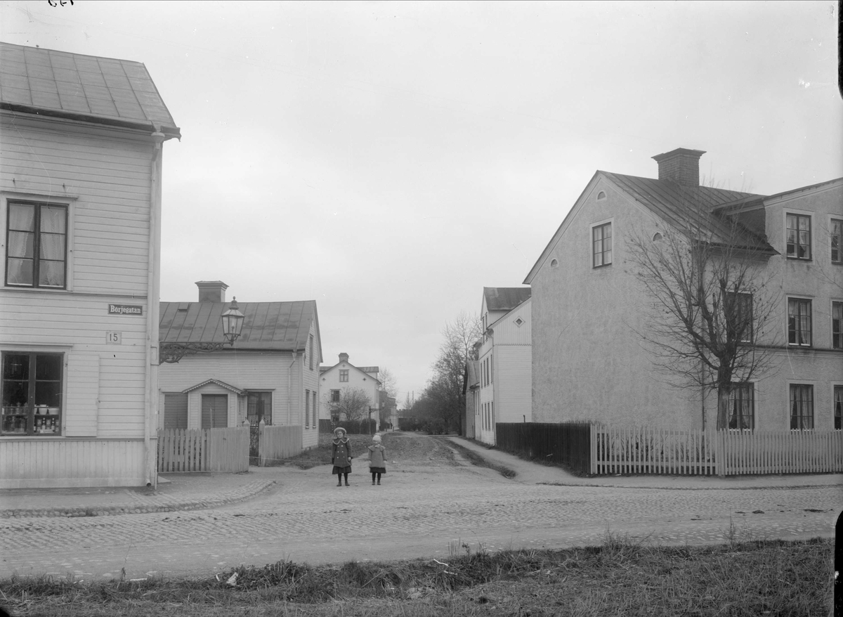 Alfred Dahlgren, The Luthagsesplanaden - Begegatan, Luthagen, Uppsala 1908