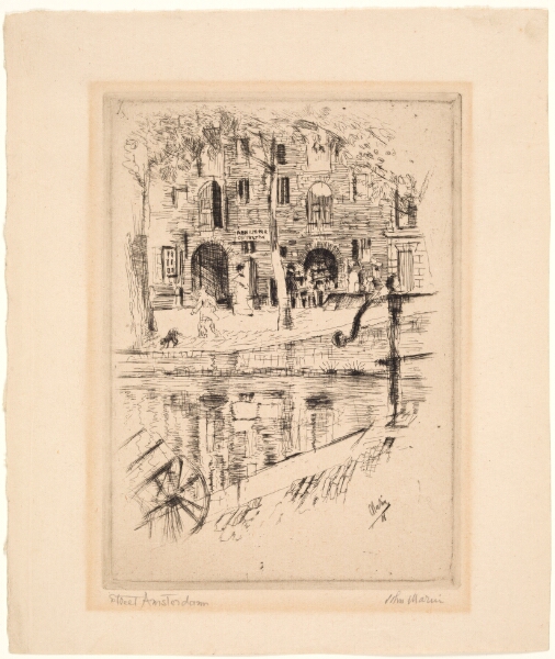 John Marin, Canal, Amsterdam