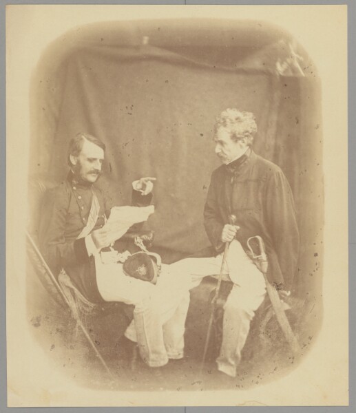Felice Beato, Sir John Campbell and Sir William Mansfield