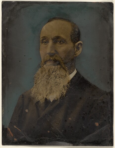 Unknown, [Portrait of bearded man]