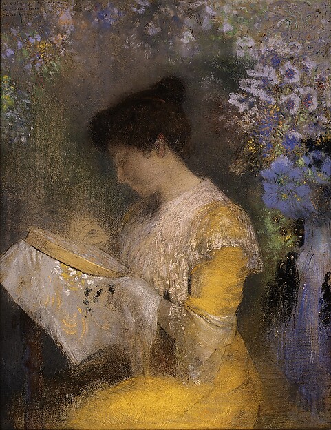 Odilon Redon, Madame Arthur Fontaine (Marie Escudier, 1865–1946)